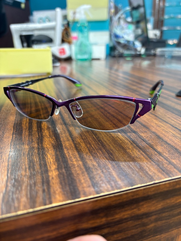 エヴァ初号機、偏光ミラーレンズカスタム